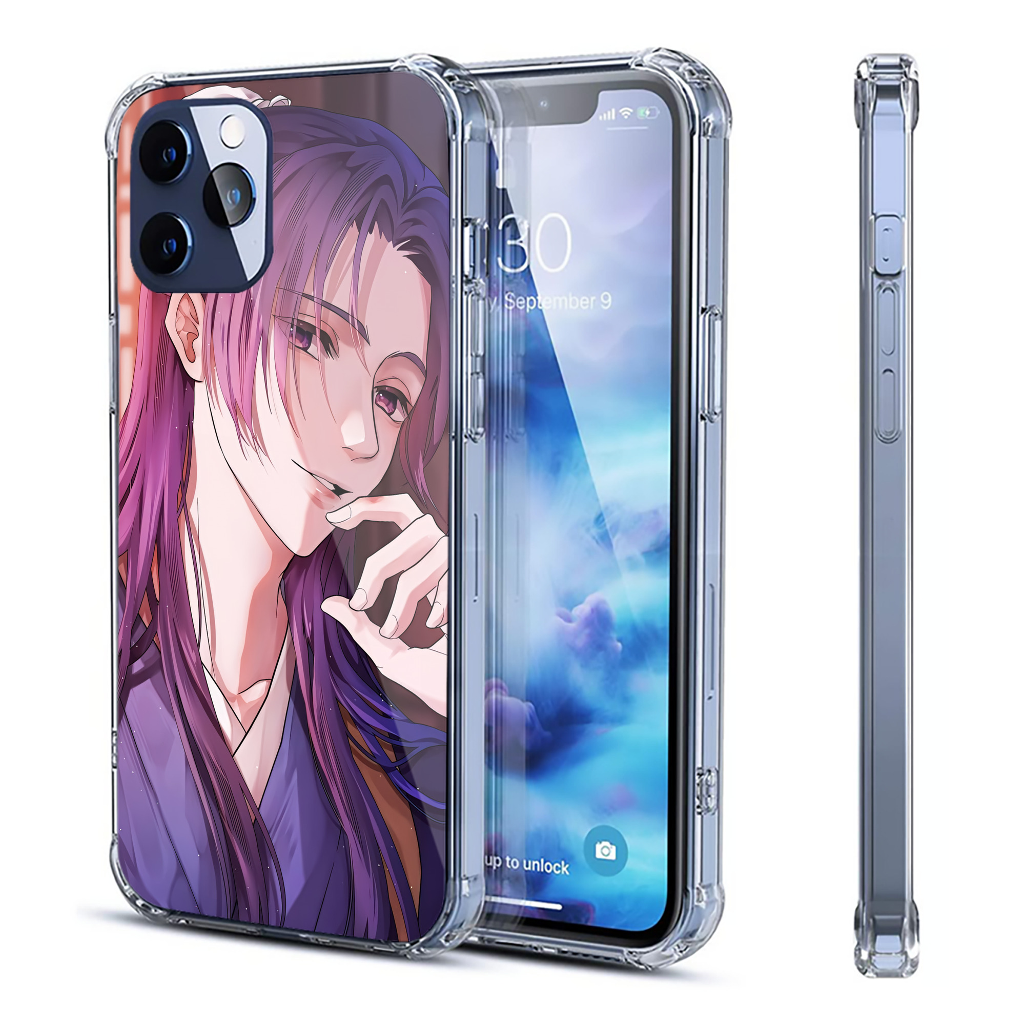 （画像用） 薬屋のひとりごと The Apothecary Diaries 【iPhone 12シリーズ対応】透明スマホケース（クリアソフトケース）